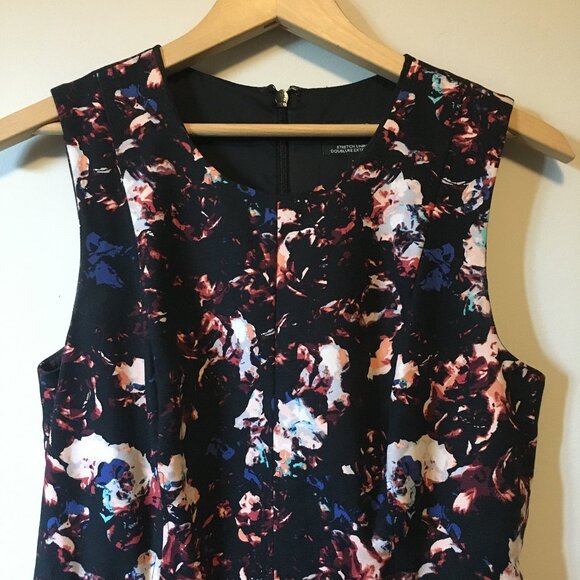 RW&CO. Box Pleated Fit & Flare Scuba Party Dress - Picture 3 of 15